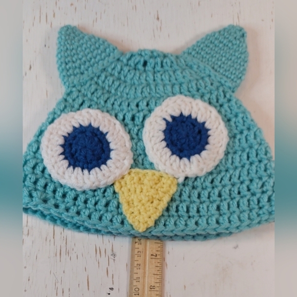 Owl Adult and Child Beanie Handmade Hats - Picture 15 of 16